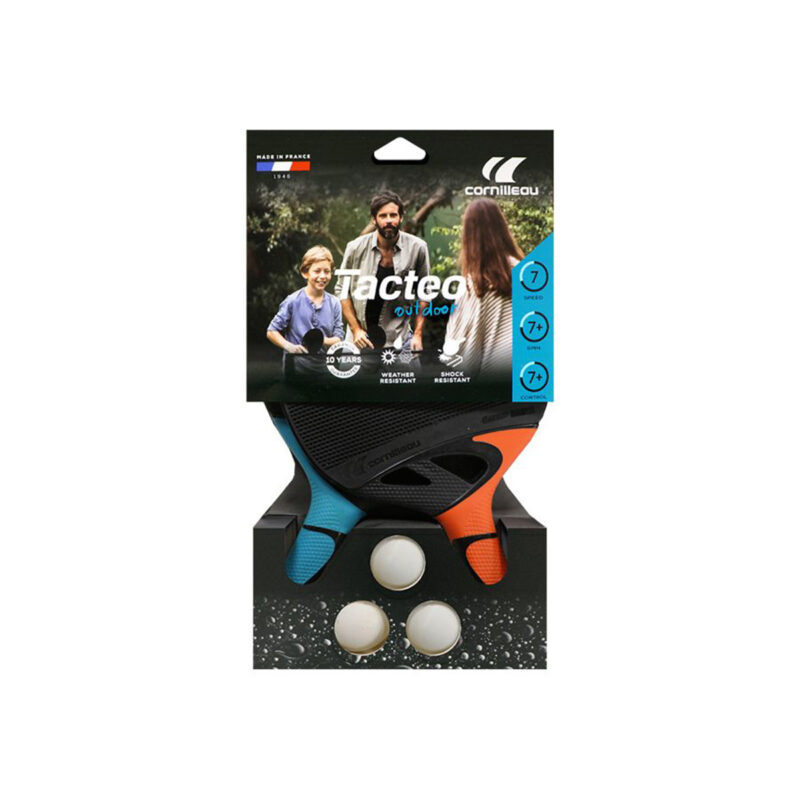 Cornilleau Outdoor Tacteo Pack Duo - packaging - Games DNA