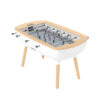 Debuchy Indoor The Pure White Foosball Table - Games DNA