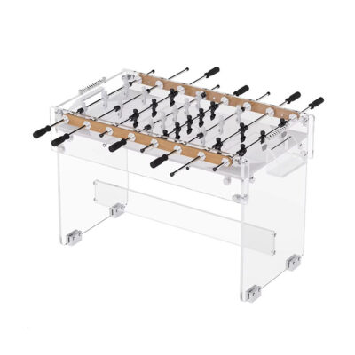 GR8 Billiards Indoor Clear Play Foosball Table - Games DNA