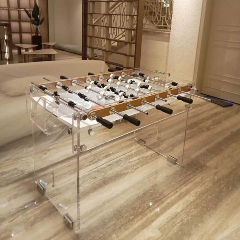 GR8 Billiards Indoor Clear Play Foosball Table - GamesDNA Thailand