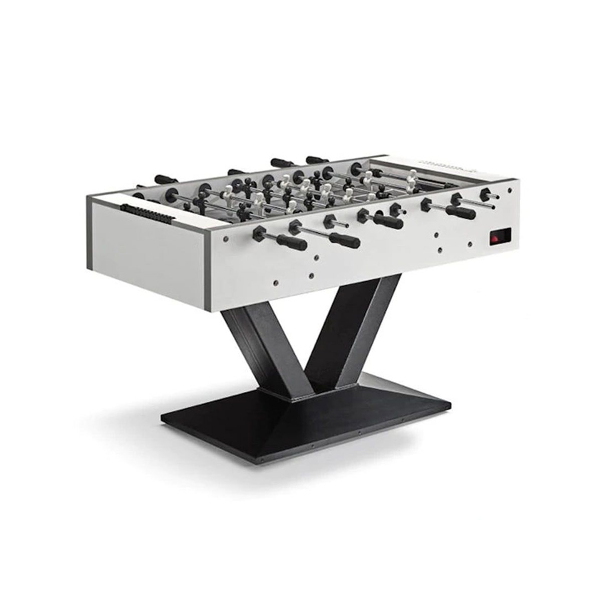 โต๊ะฟุตบอลโต๊ะ GR8 Billiards รุ่น Indoor Vogue สีขาว สำหรับใช้ในร่ม – Games DNA