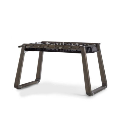 Impatia Indoor Derby Di Milano Glass Foosball Table Dark - Games DNA