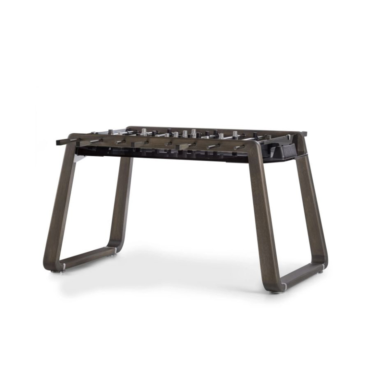 โต๊ะฟุตบอล Impatia รุ่น Indoor Derby Di Milano กระจกใส สีเข้ม- Games DNA