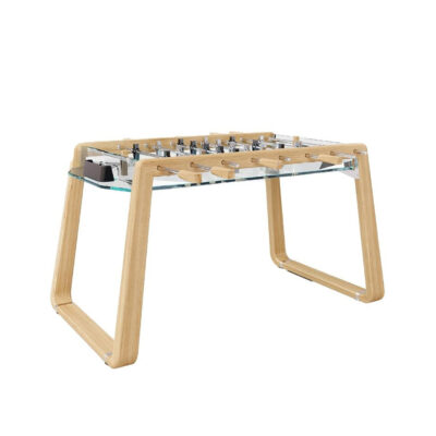 Game Room Specialists in Thailand & ASIA - GamesDNA Thailand Impatia Indoor Derby Di Milano Glass Foosball Table Natural - Games DNA