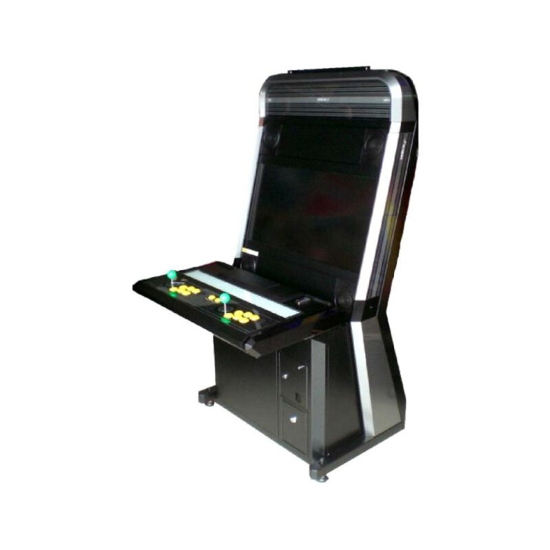 เครื่องเล่นอาเขตทันสมัยแบบนั่ง สีดำ/เทา - Games DNA