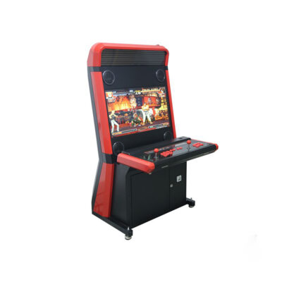 Modern Sit Down Arcade Machine - Red/Black