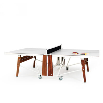 RS Barcelona Folding Outdoor Ping Pong White - Games DNA