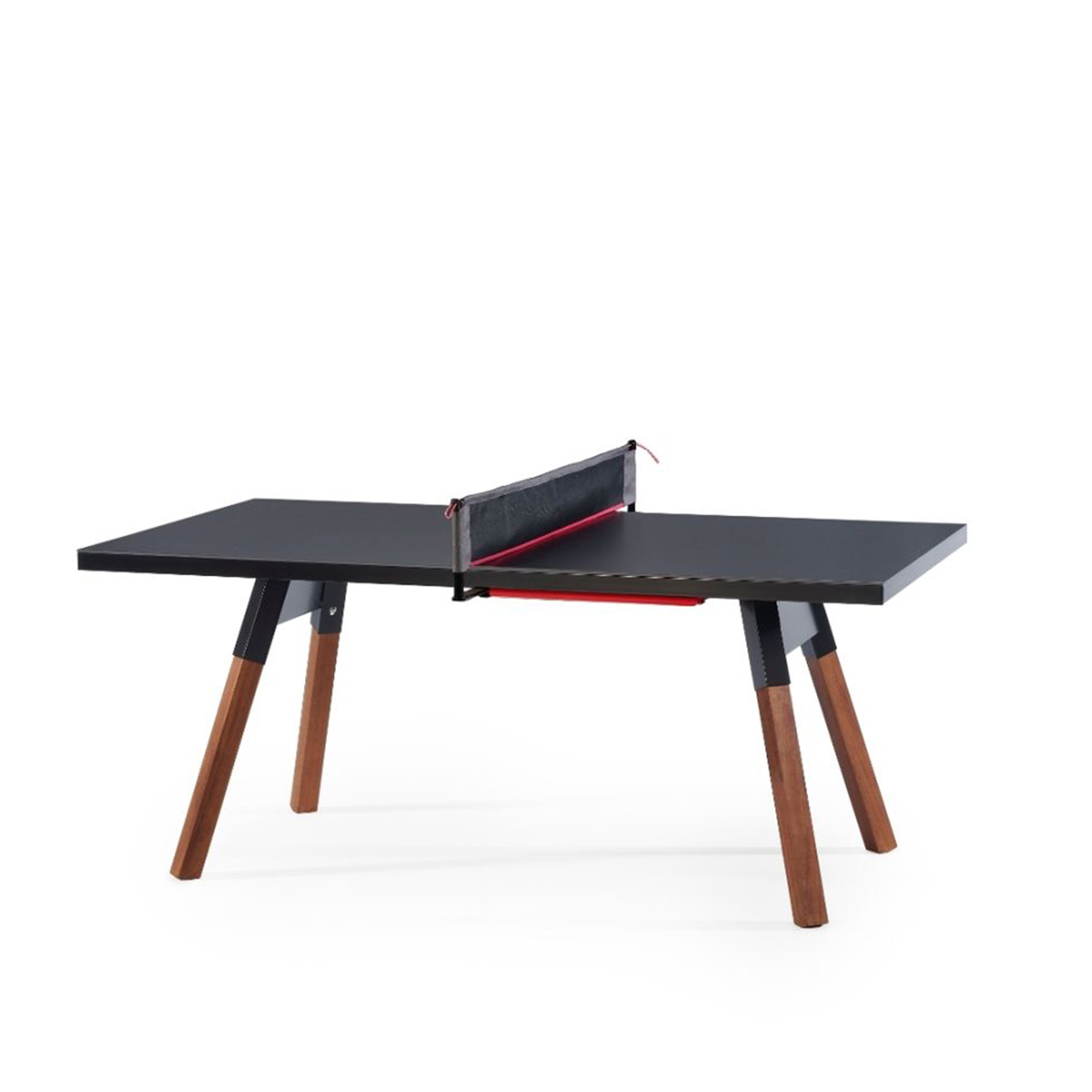 โต๊ะปิงปองกลางแจ้ง RS Barcelona ขนาดเล็กสีดำ - Games DNA