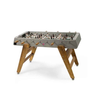 RS Barcelona Outdoor RS3 Wood Inox Foosball Table - Games DNA