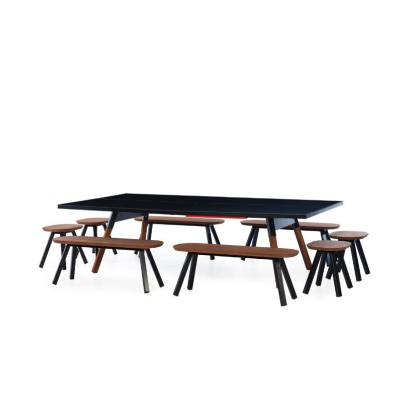 โต๊ะปิงปองกลางแจ้ง RS Barcelona รุ่น YOU&ME - GamesDNA Thailand