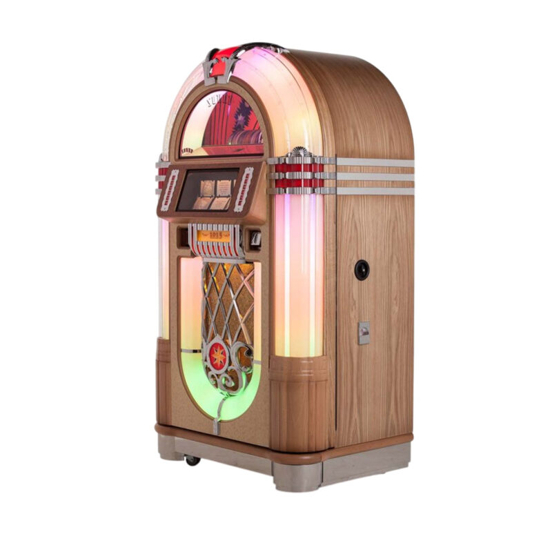 Sound Leisure SL15 CD Jukebox - GamesDNA Thailand Sound Leisure SL15 CD Jukebox Light Oak - Games DNA