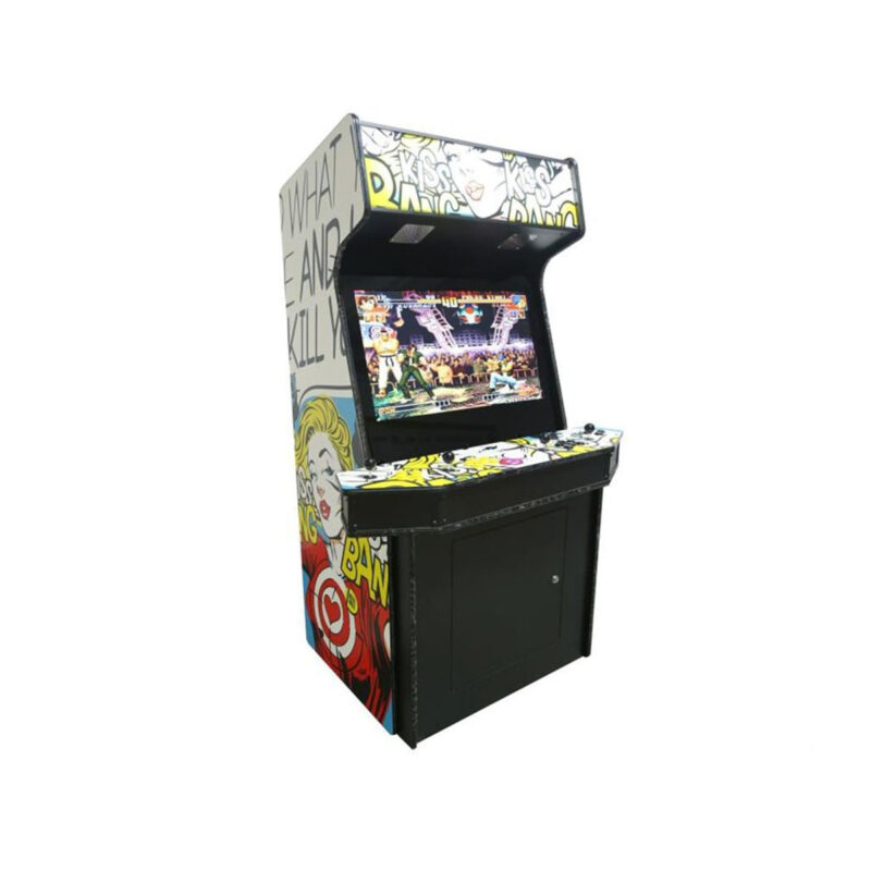 Stand Up Art Deco 4 Players Arcade Machine - Games DNA