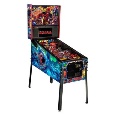 Stern Pinball Deadpool Premium - left side - Games DNA