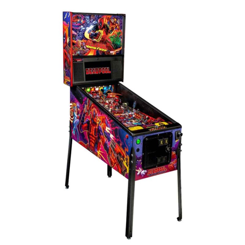 Stern Pinball Deadpool Pro - left side - Games DNA