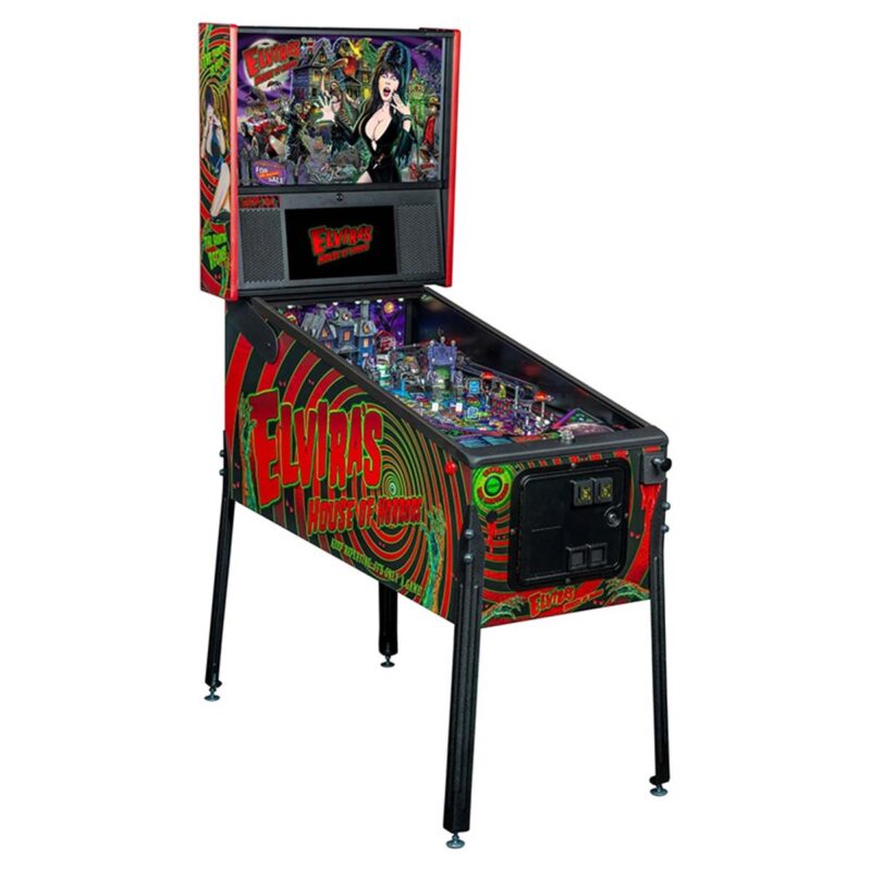 Stern Pinball Elvira Premium - left side - Games DNA