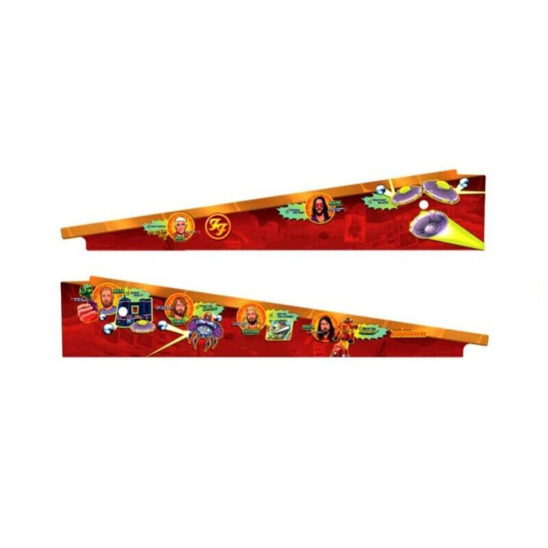 Stern Pinball Foo Fighters Accessories - GamesDNA Thailand Stern Pinball Foo Fighters - Art Blades - Games DNA
