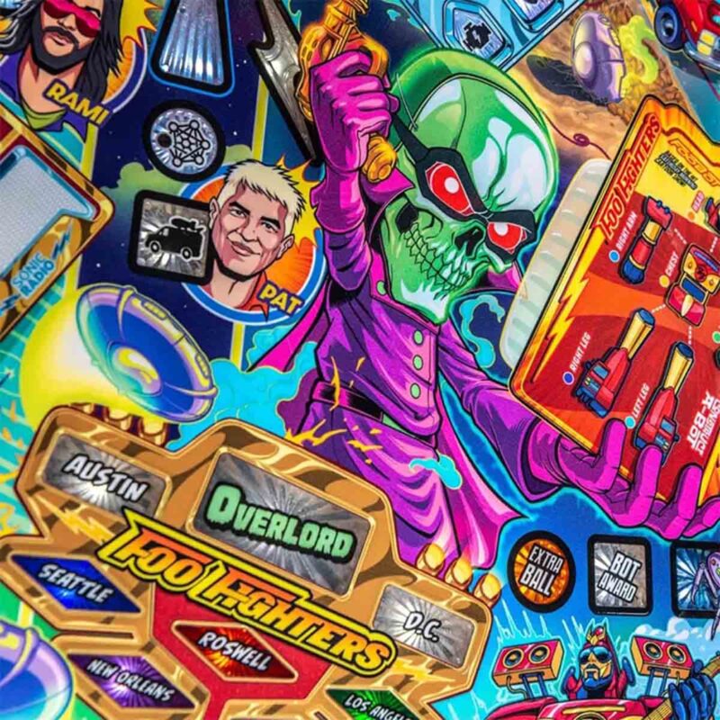 Stern Pinball Foo Fighters - GamesDNA Thailand