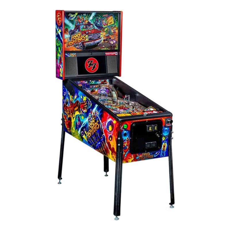 Stern Pinball Foo Fighters Pro - left side - Games DNA
