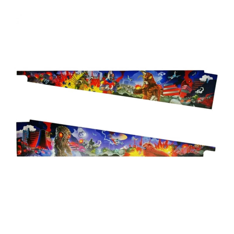 Stern Pinball Godzilla Accessories - GamesDNA Thailand Stern Pinball Godzilla - Art Blades - Games DNA