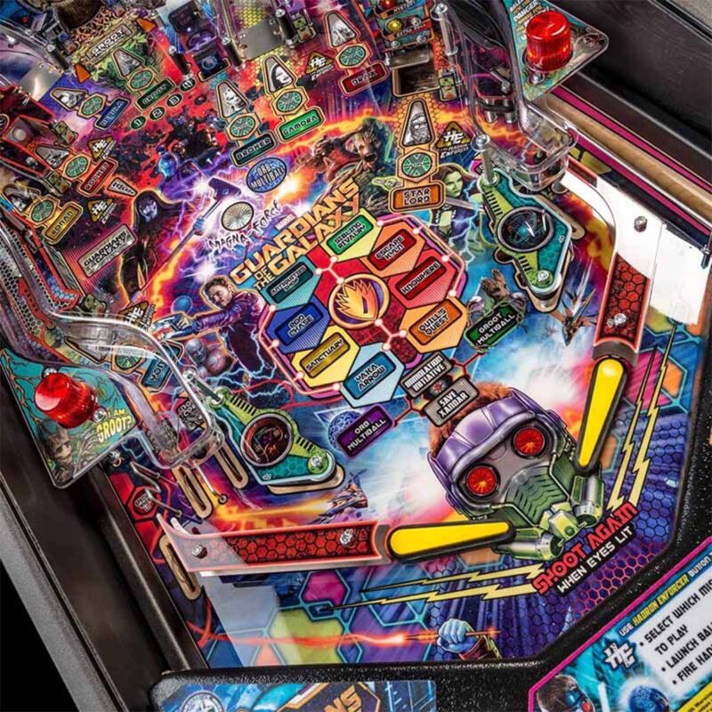 เครื่องพินบอลธีม Guardians of the Galaxy จากค่าย Stern Pinball - GamesDNA Thailand