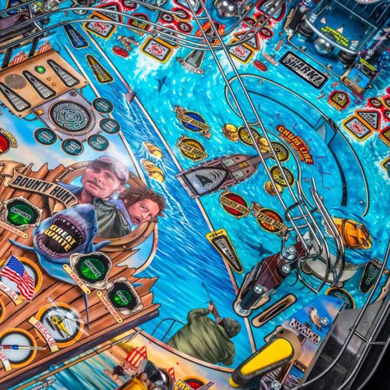 Stern Pinball Jaws - GamesDNA Thailand Stern Pinball JAWS Pro - playfield1 - Games DNA