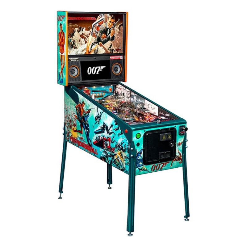 Stern Pinball 007 James Bond - GamesDNA Thailand Stern Pinball James Bond LE - left side - Games DNA