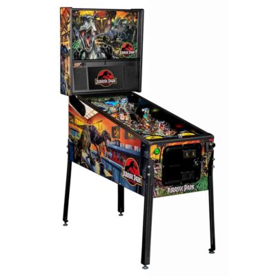 Stern Pinball Jurassic Park Premium - left side - Games DNA