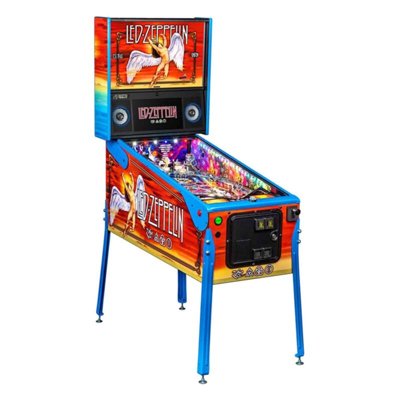 Stern Pinball Led Zeppelin - GamesDNA Thailand Stern Pinball Led Zeppelin LE - left side - Games DNA
