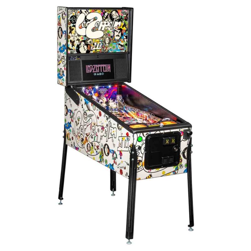 Stern Pinball Led Zeppelin - GamesDNA Thailand Stern Pinball Led Zeppelin Pro - left side - Games DNA