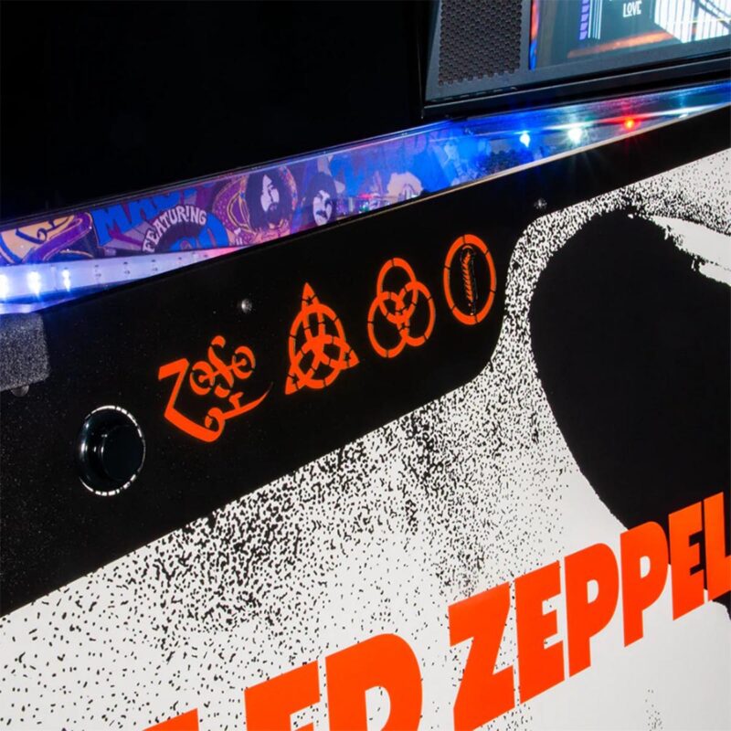 Stern Pinball LED Zeppelin Accessories - GamesDNA Thailand Stern Pinball Led Zeppelin - Side Armor - Games DNA