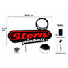 Stern Pinball Light-Up LED Sign - specs - Games DNA
