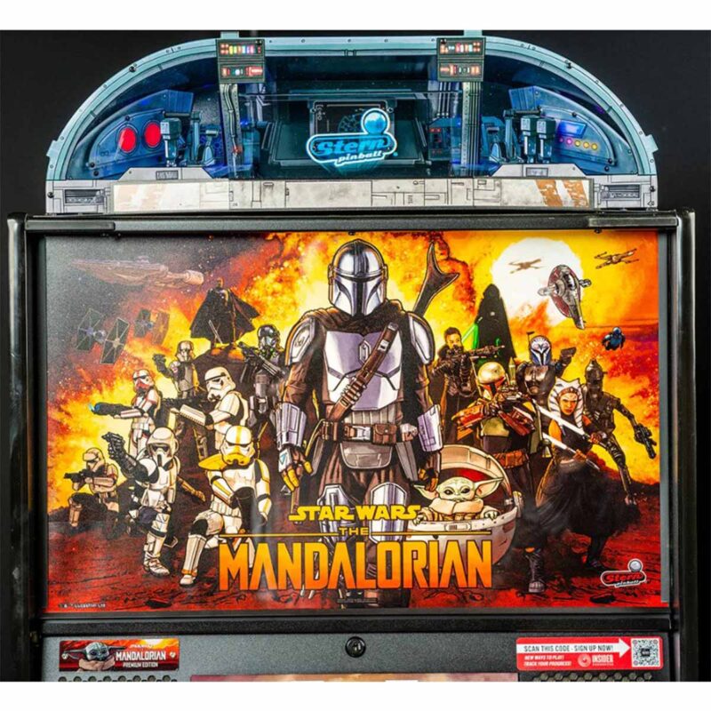 Stern Pinball Star Wars The Mandalorian - Topper - Games DNA