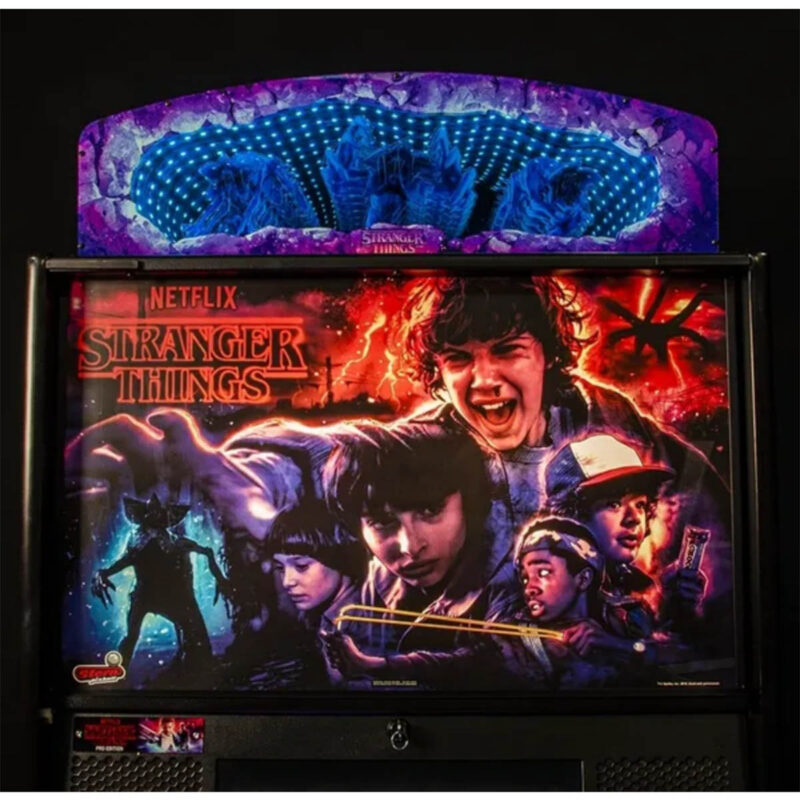 Stranger Things Pinball Upgrades - GamesDNA Thailand Stern Pinball Stranger Things - topper - Games DNA
