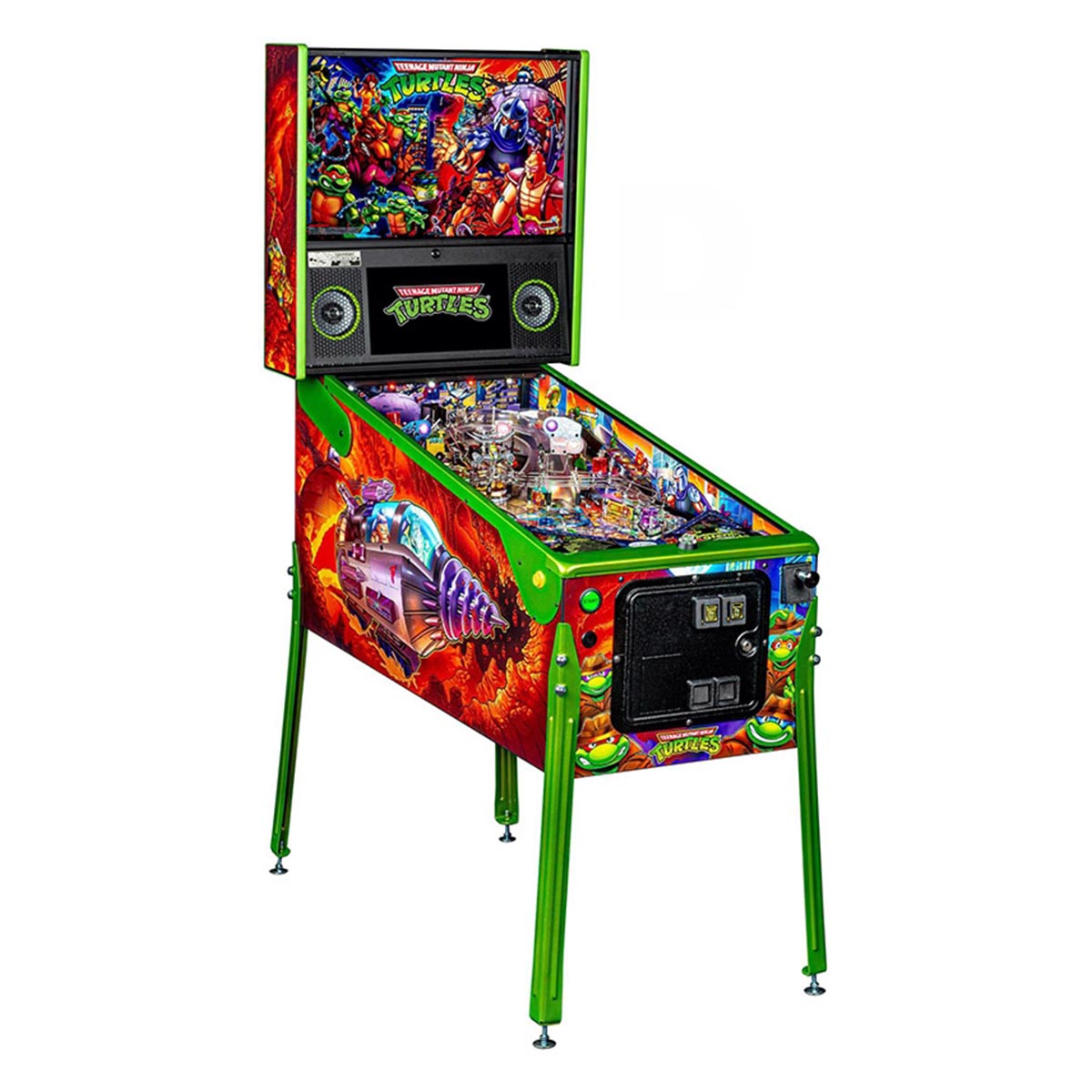 Stern Pinball TMNT LE - ด้านซ้าย - Games DNA