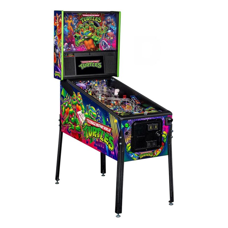 Stern Pinball Teenage Mutant Ninja Turtles - GamesDNA Thailand Stern Pinball TMNT Pro - left side - Games DNA
