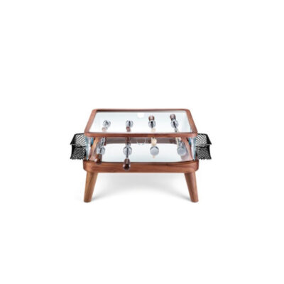 Teckell Indoor Intervallo Glass Foosball Table - Games DNA