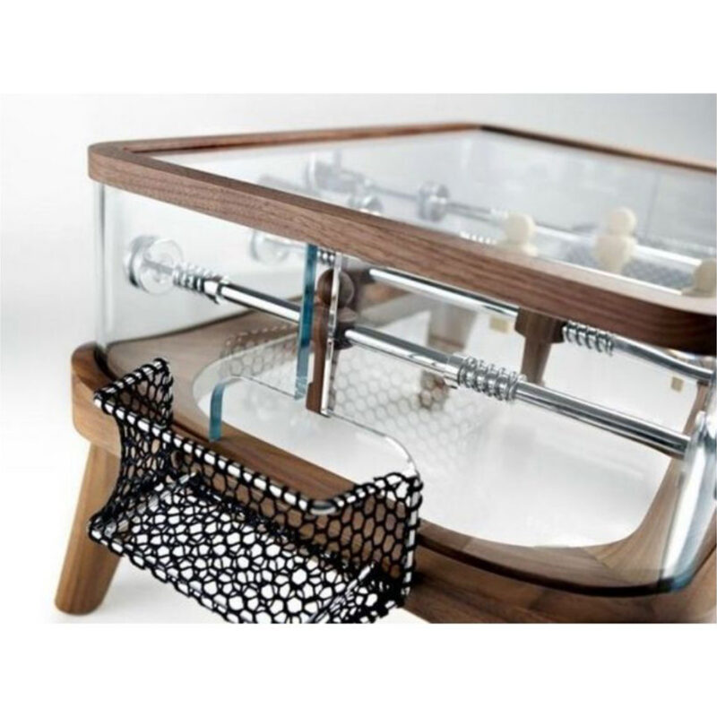 Teckell โต๊ะฟุตบอลกระจก รุ่น Intervallo - ประตู - Games DNA