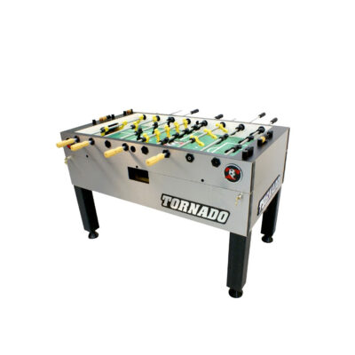 Tornado Indoor T3000 Silver Foosball Table - free play - Games DNA