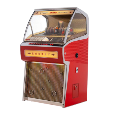 Sound Leisure Rocket CD Jukebox Red Ash Gloss - Games DNA