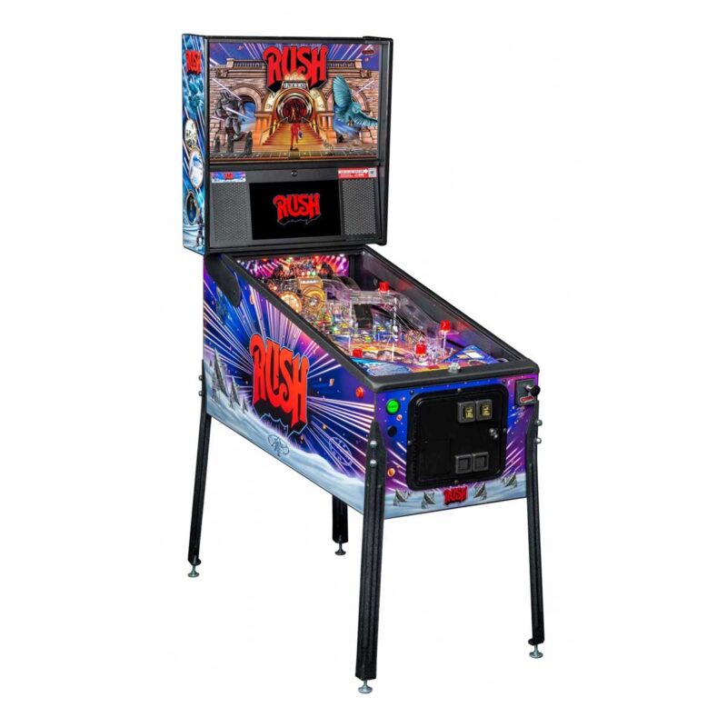 Stern Pinball Rush - GamesDNA Thailand Stern Pinball Rush Premium - left side - Games DNA