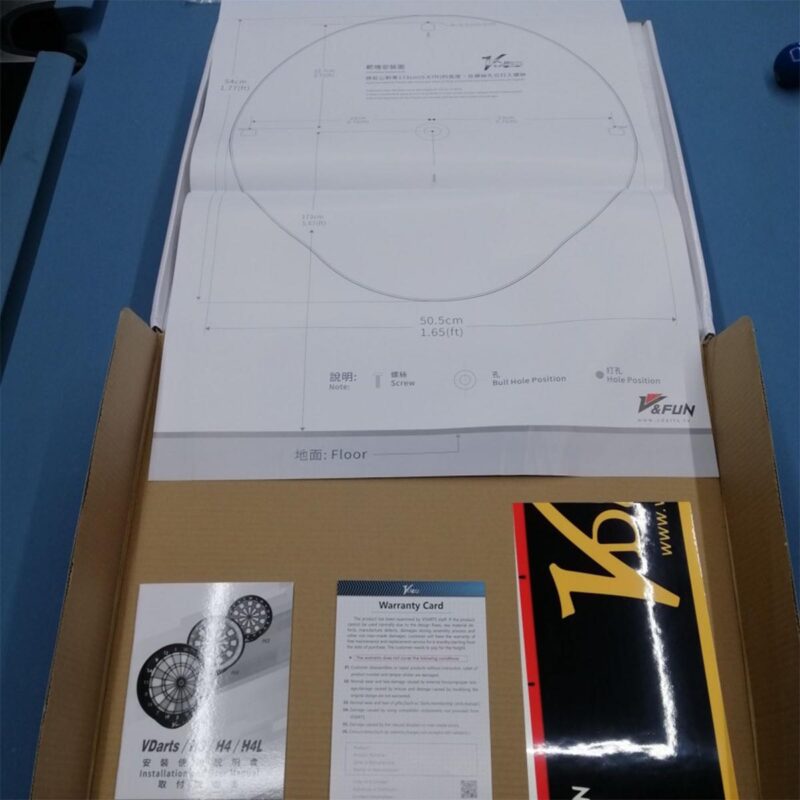 Vdarts รุ่น H4L แผ่นปาเป้าอิเล็กทรอนิกส์ - GamesDNA Thailand