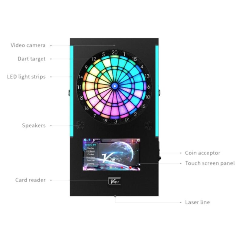 Vdarts Mini Plus Coin Operated Dart Machine - GamesDNA Thailand