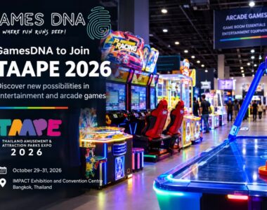 GamesDNA to Join TAAPE 2026: Discover New Possibilities in Entertainment and Arcade Games